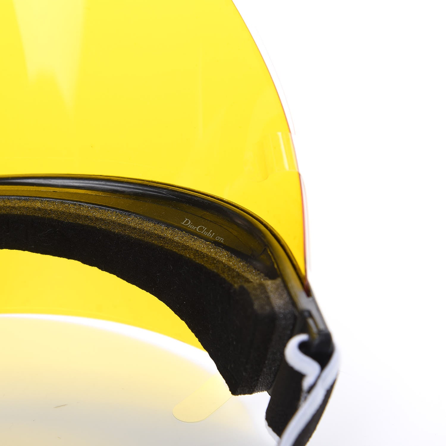 Christian Dior DiorClub1 Sun Visor Yellow 5 of 7