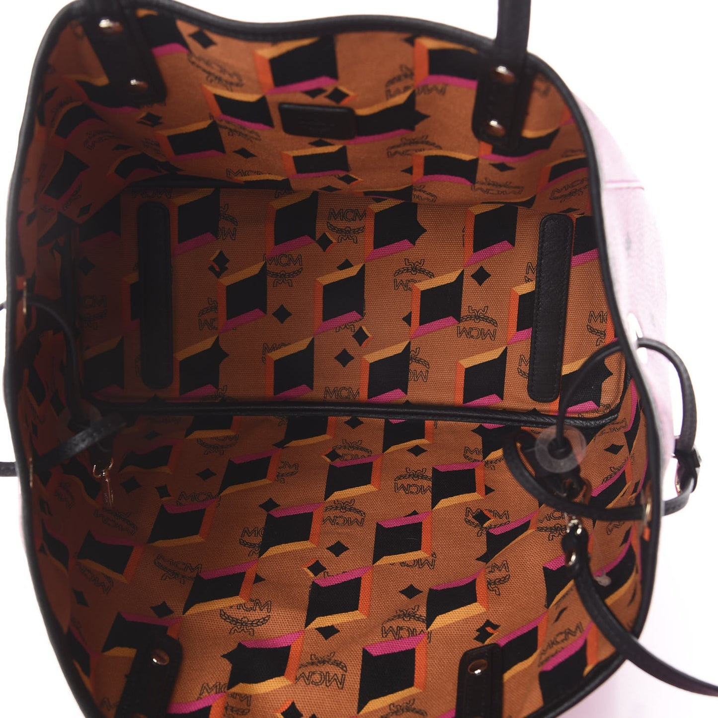 Visetos Medium Liz Reversible Shopper Tote Pink