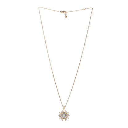 David Yurman 18K Yellow Gold Diamond Starburst Constellation Necklace 3 of 5