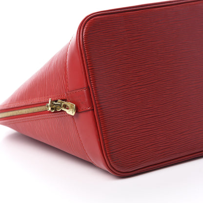 Louis Vuitton Epi Alma PM Castillan Red 6 of 13
