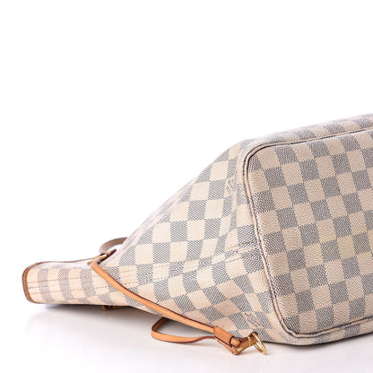Louis Vuitton Damier Azur Neverfull MM 10 of 13