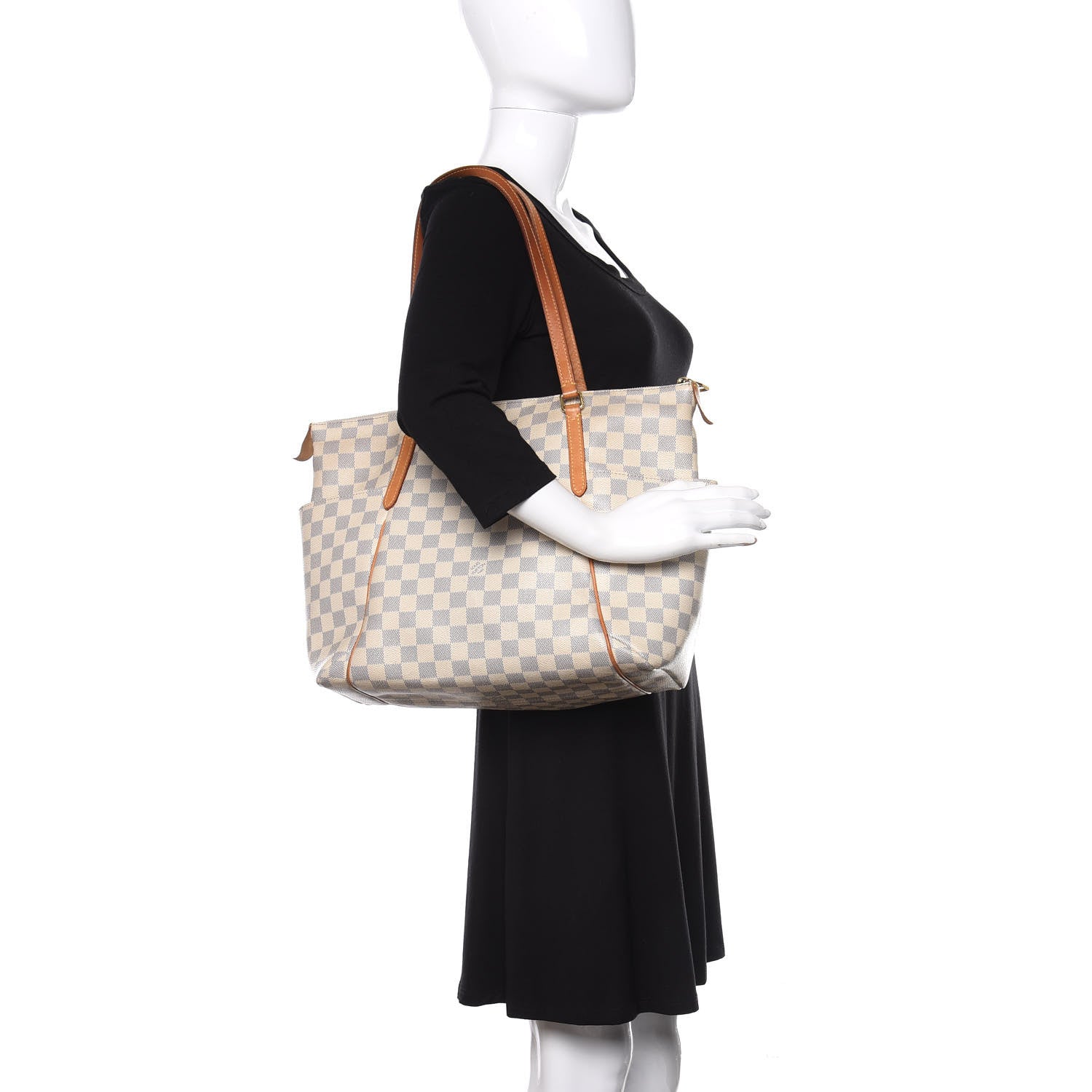 Louis Vuitton Damier Azur Totally MM 2 of 15