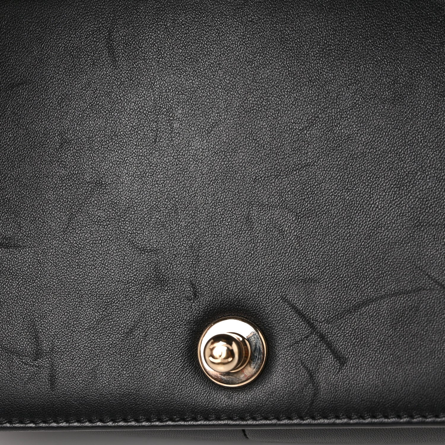 Chanel Lambskin Chain Quilted Medium Boy Flap Black 10 of 10