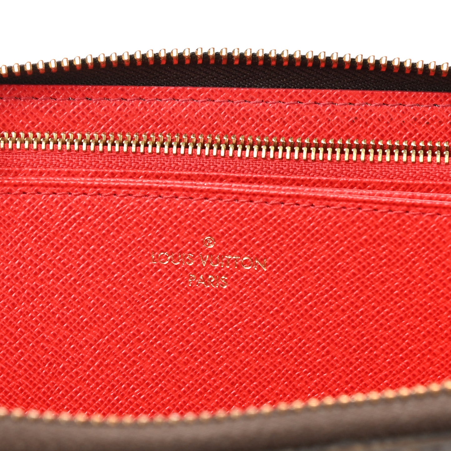 Monogram Zippy Wallet Coquelicot