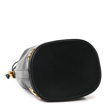 Chanel Lambskin CC Drawstring Shoulder Bag Black 5 of 11