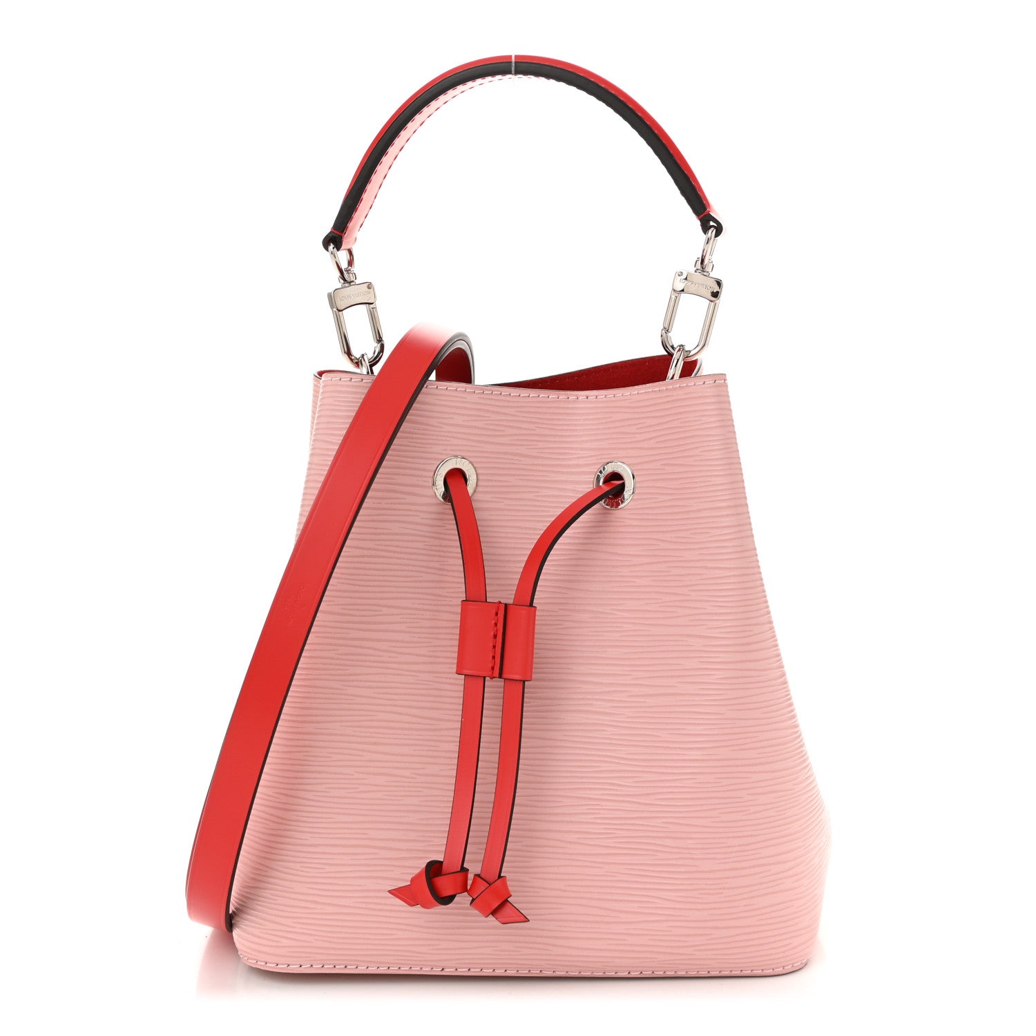 Louis Vuitton Epi NeoNoe BB Rose Ballerine 1 of 10