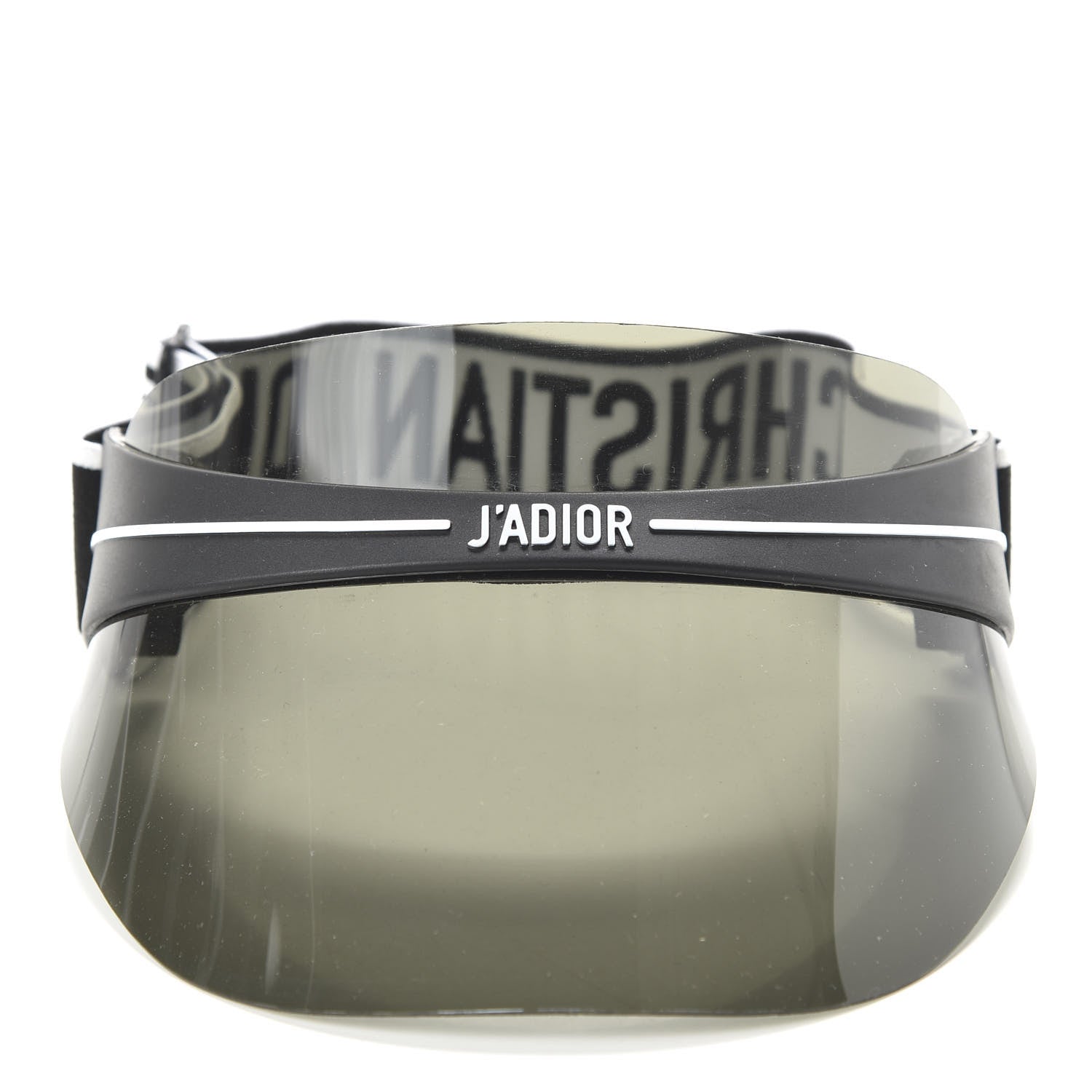 Christian Dior Mirrored DiorClub1 Sun Visor Black 3 of 9
