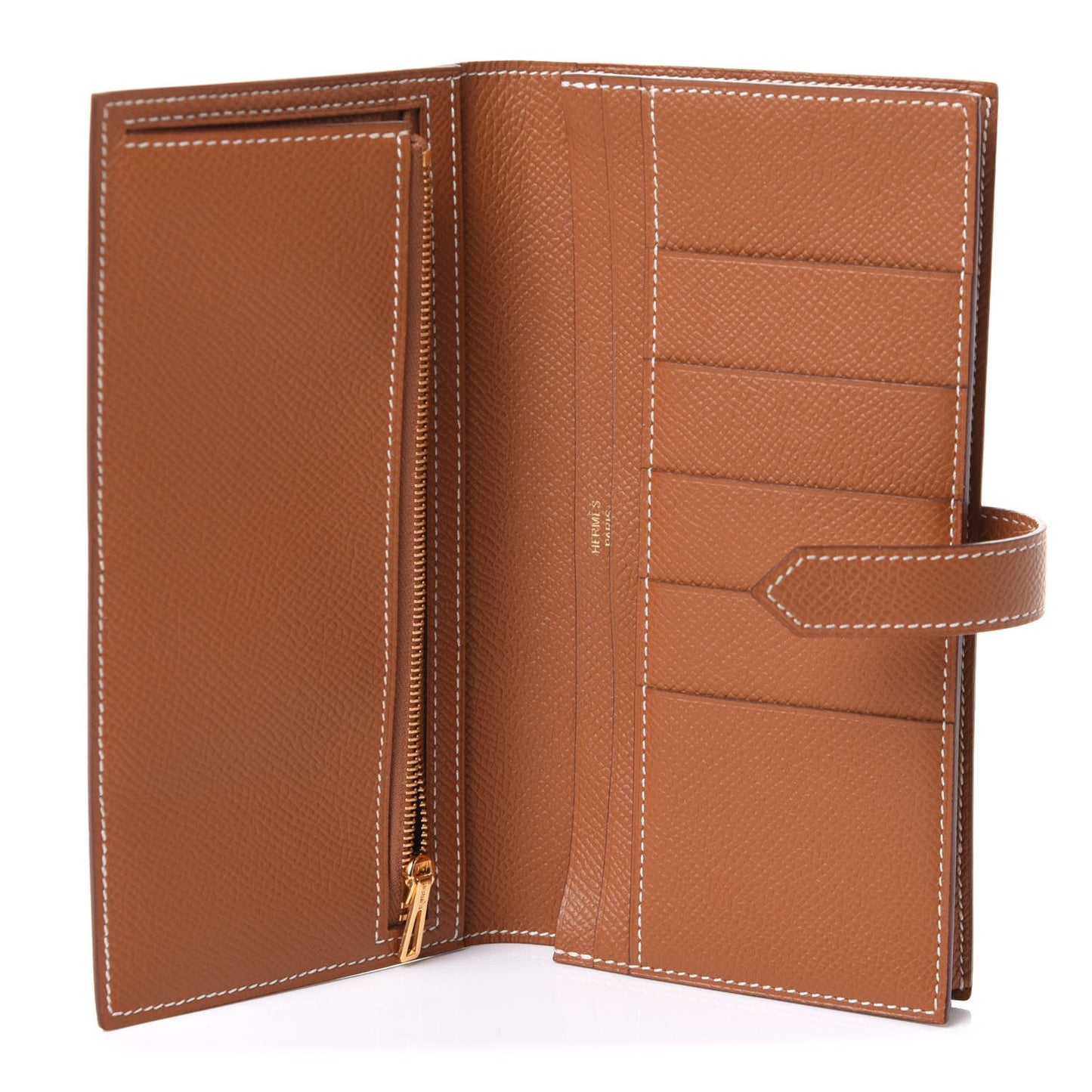 Epsom Bearn Gusset Wallet Gold