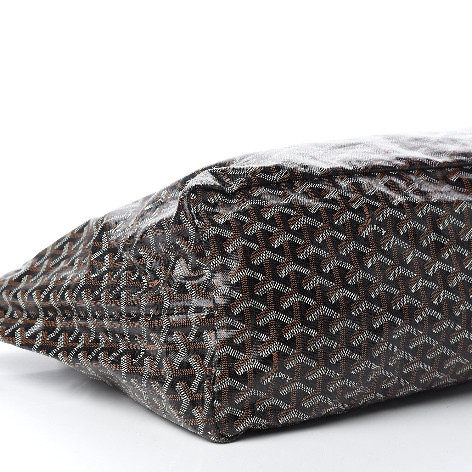 Goyard Goyardine Saint Louis GM Black Gold 10 of 14