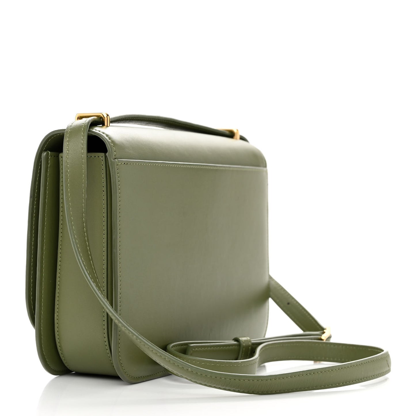 Silk Calfskin Goya Bag Avocado