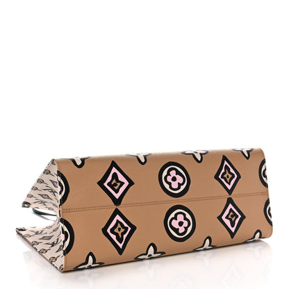 Louis Vuitton Monogram Giant Wild At Heart Onthego GM Arizona 4 of 9