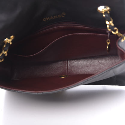 Chanel Lambskin Quilted Medium Single Flap Black 5 of 12