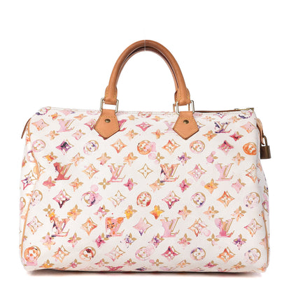 Louis Vuitton Watercolor Aquarelle Speedy 35 White 1 of 25