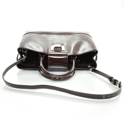 Louis Vuitton Electric Epi Mirabeau GM Prune 5 of 10