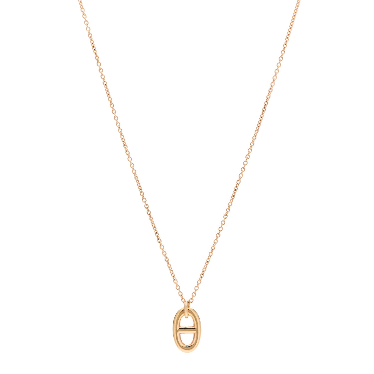 Hermes 18K Rose Gold PM Farandole Pendant Necklace 1 of 5