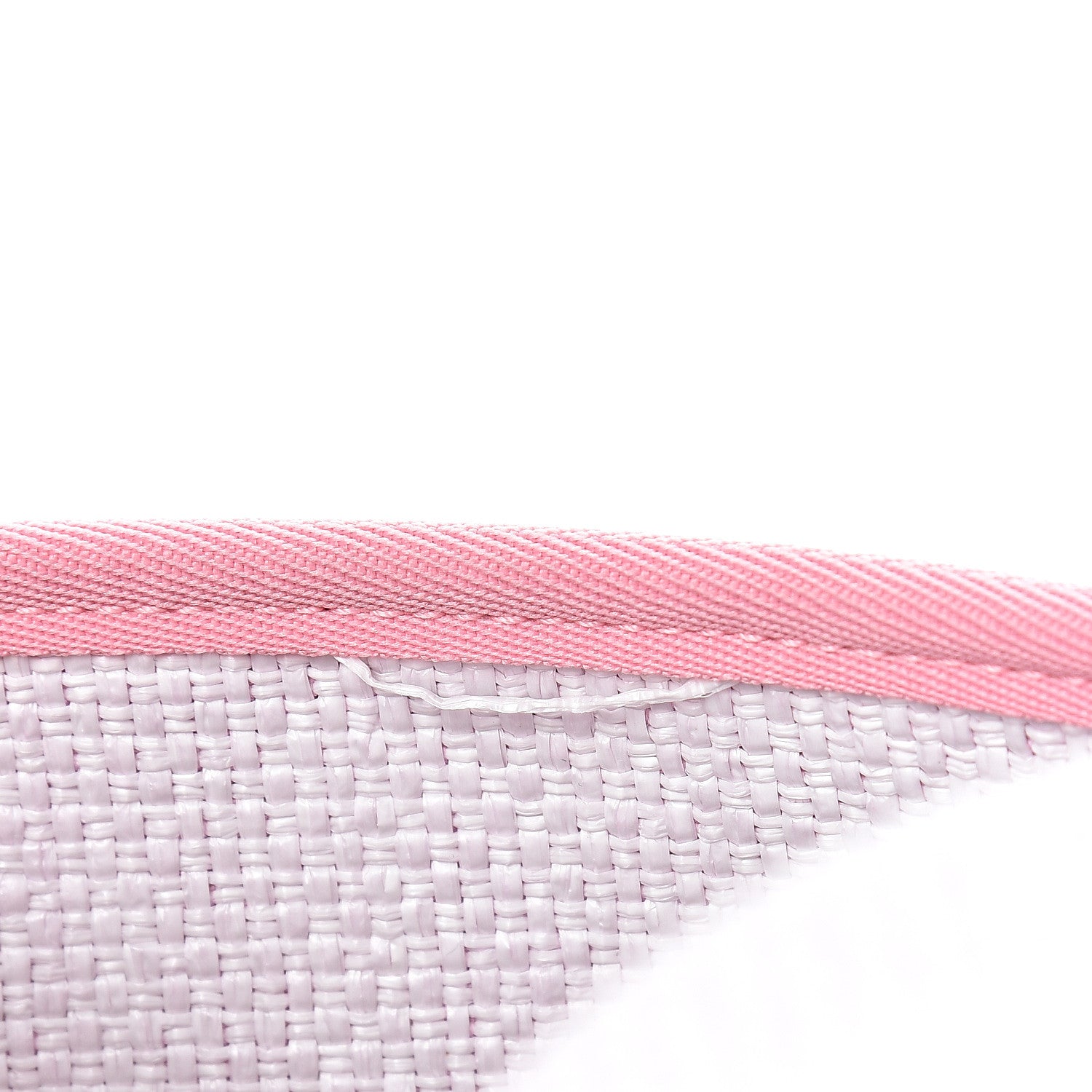 Chanel Woven Straw Raffia Small Deauville Messenger Pink 11 of 11