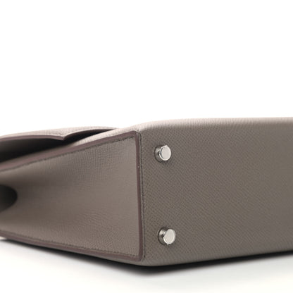 Hermes Epsom Verrou 21 Etain 5 of 8