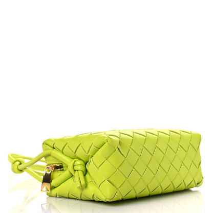 Bottega Veneta Nappa Intrecciato Mini Loop Camera Bag Acid Kiwi 4 of 10