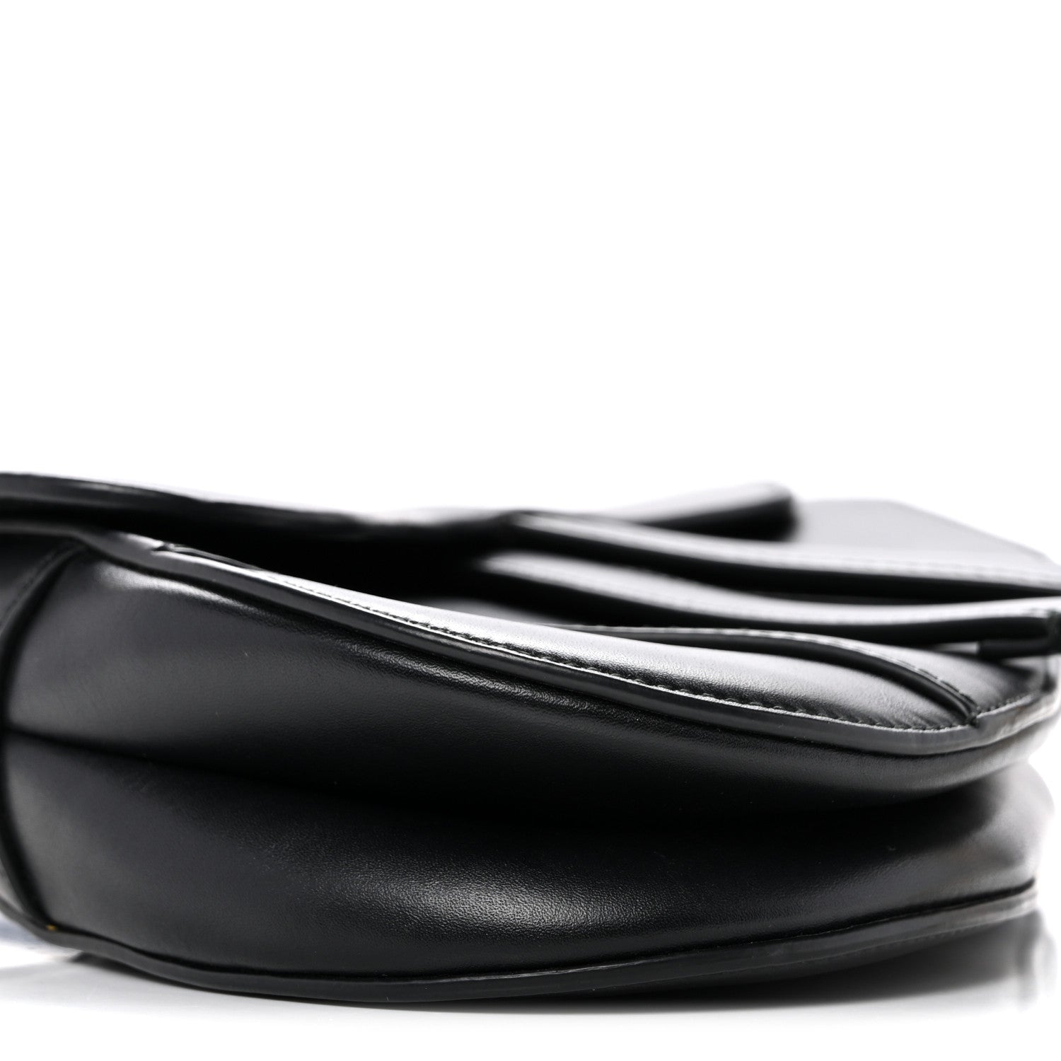 Christian Dior Calfskin Mini Saddle Bag Black 9 of 13