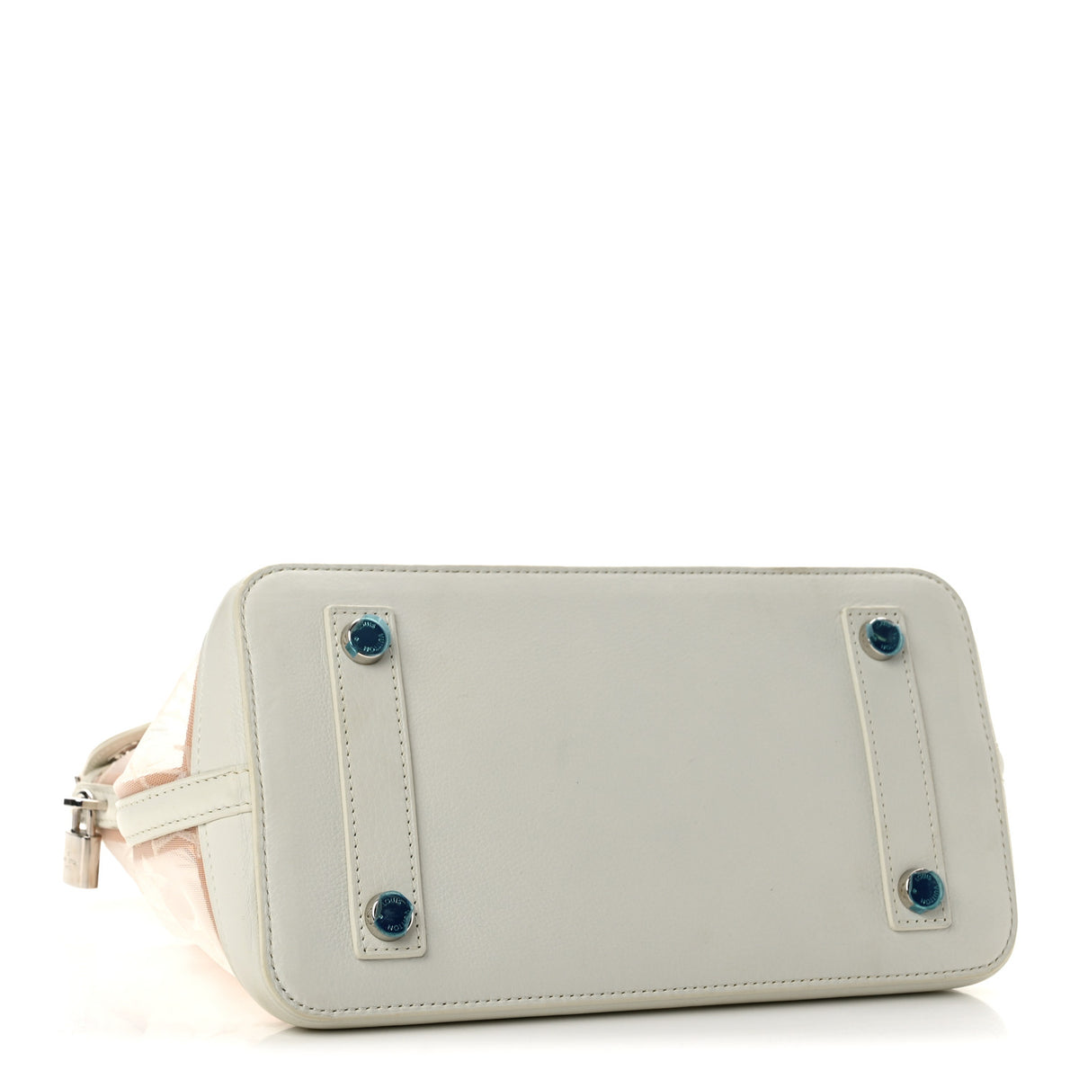 Monogram Transparence Lockit White