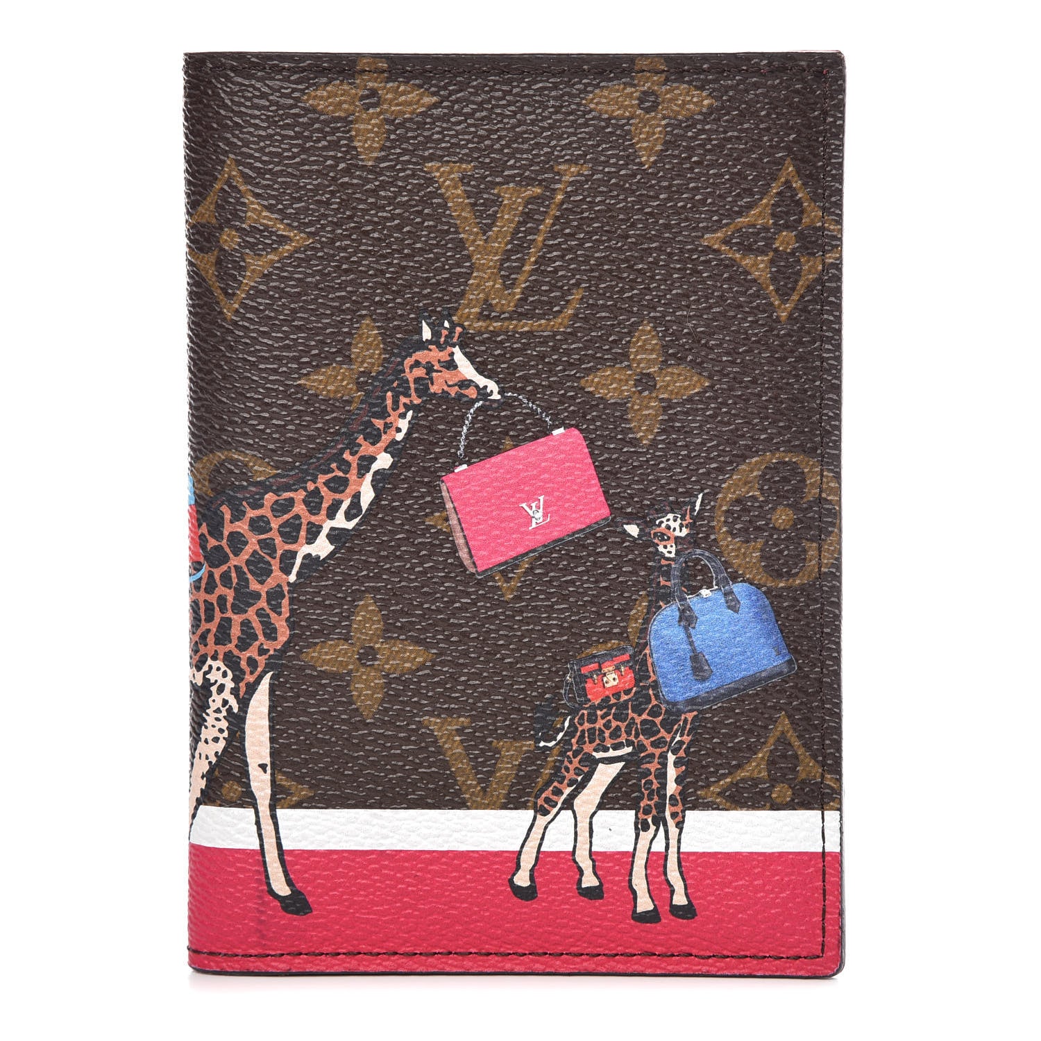 Louis Vuitton Monogram 2017 Christmas Animation Passport Cover 1 of 7