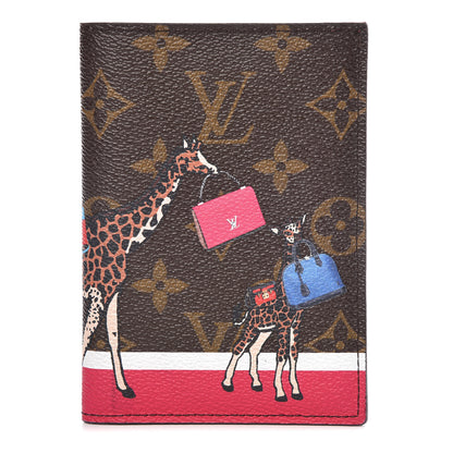 Louis Vuitton Monogram 2017 Christmas Animation Passport Cover 1 of 7