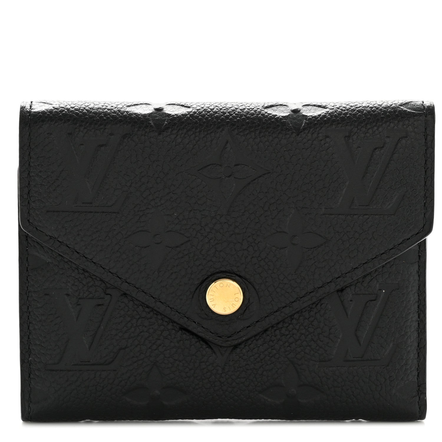 Louis Vuitton Empreinte Victorine Wallet Black 1 of 8