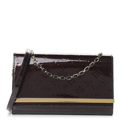 Louis Vuitton Vernis Ana Clutch Amarante 1 of 13