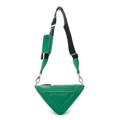 Prada Grace Lux Triangle Shoulder Bag Mango 1 of 10
