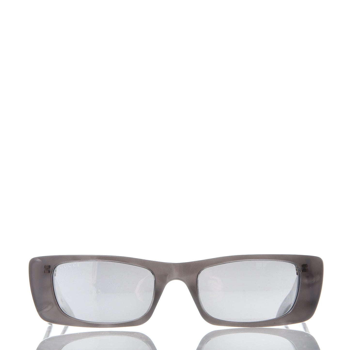 Acetate Rectangular GG0516S Sunglasses Grey Gold