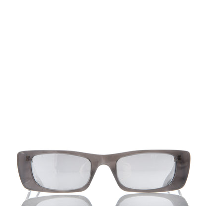 Gucci Acetate Rectangular GG0516S Sunglasses Grey Gold 2 of 7