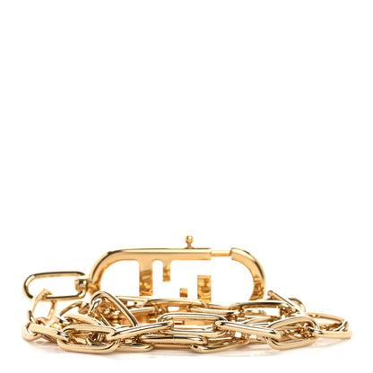 Fendi Metal O'Lock Strap You Gold 2 of 4