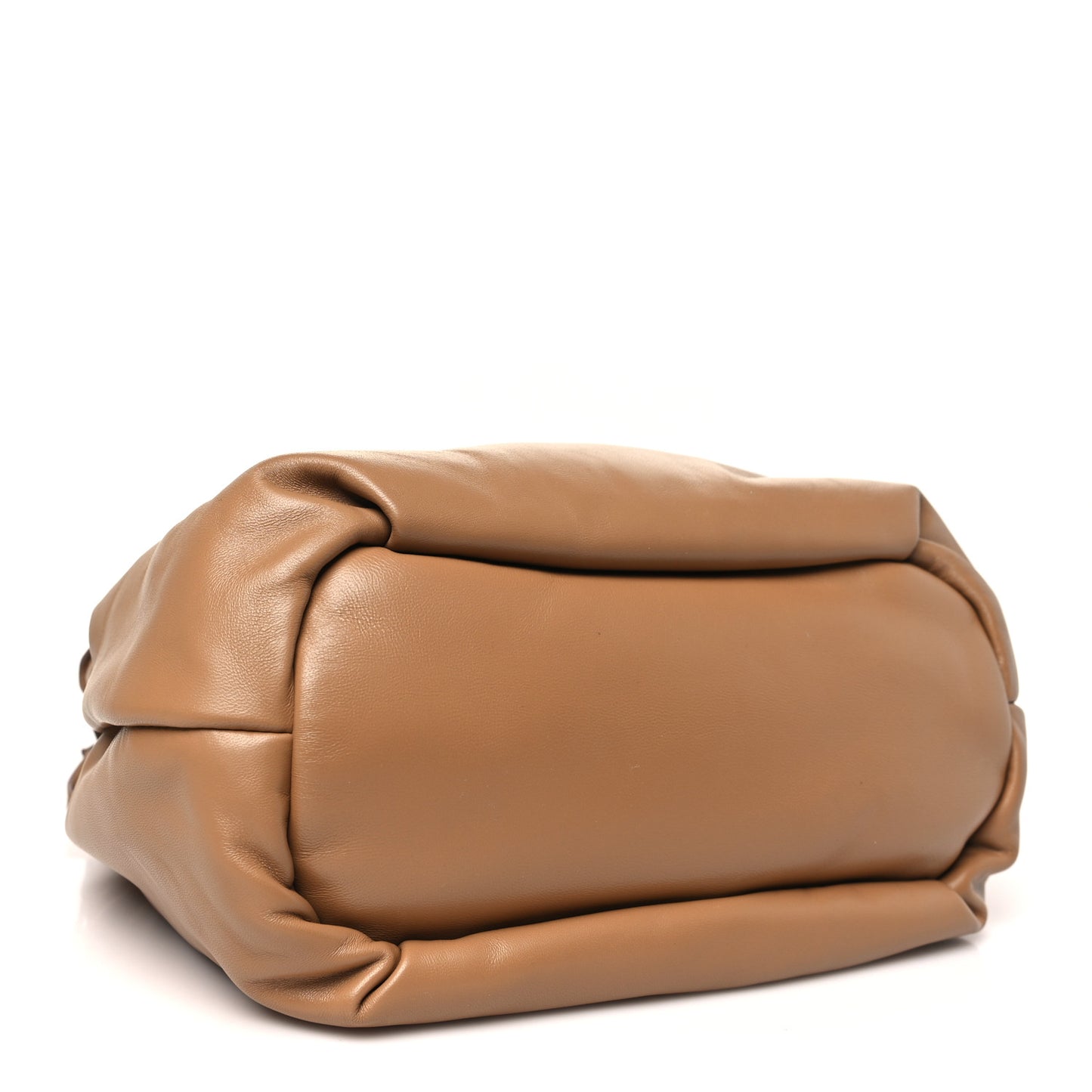 Nappa Drawstring Tote Caramel
