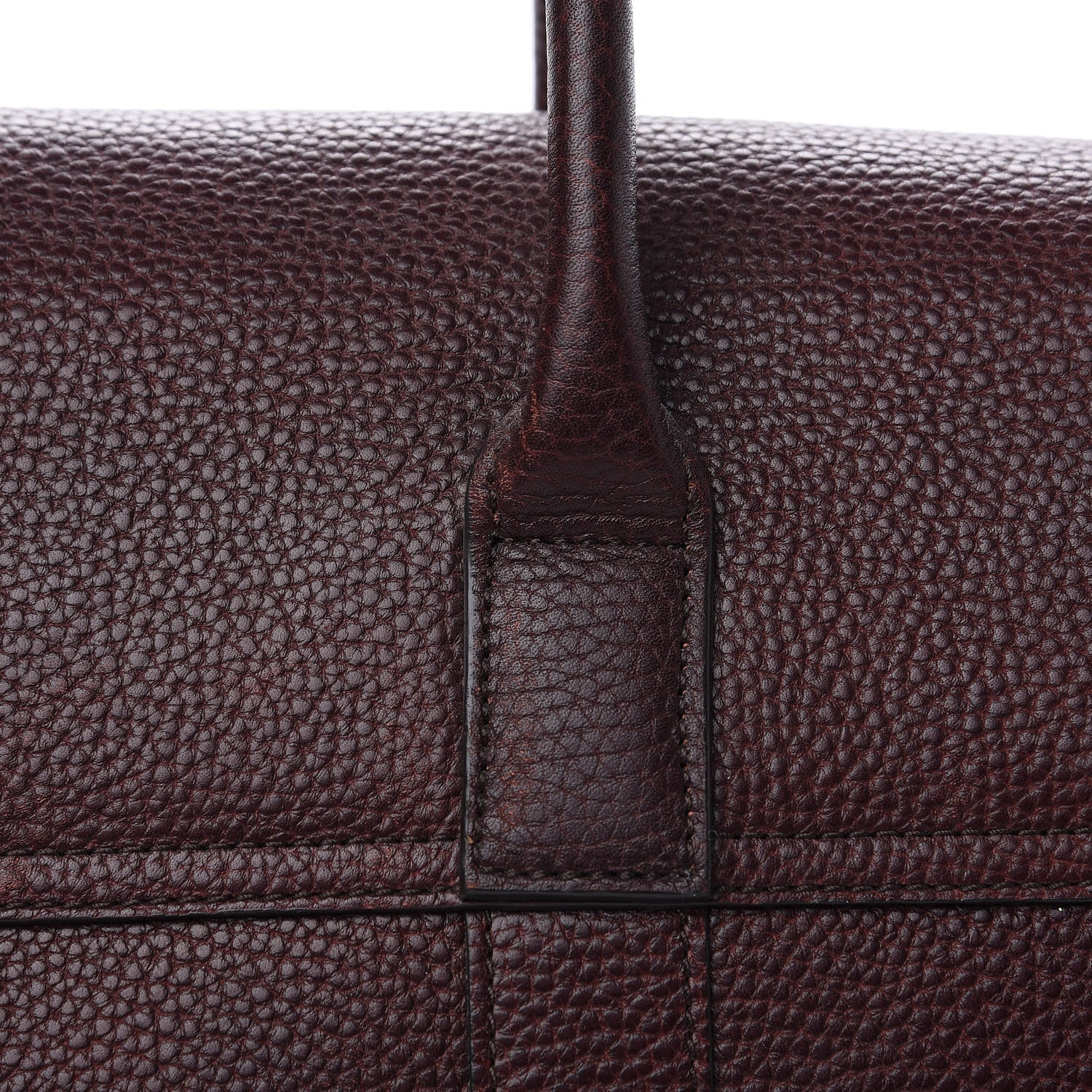 Mulberry Grain Vegetable Tanned Calfskin Bayswater Oxblood 9 of 9