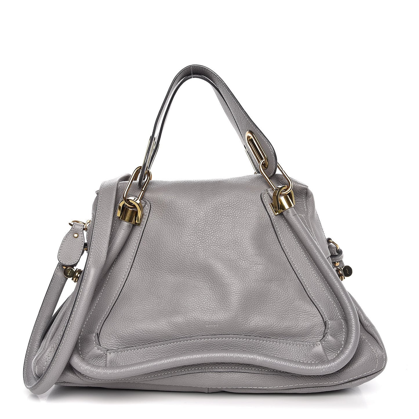 Calfskin Medium Paraty Cashmere Grey