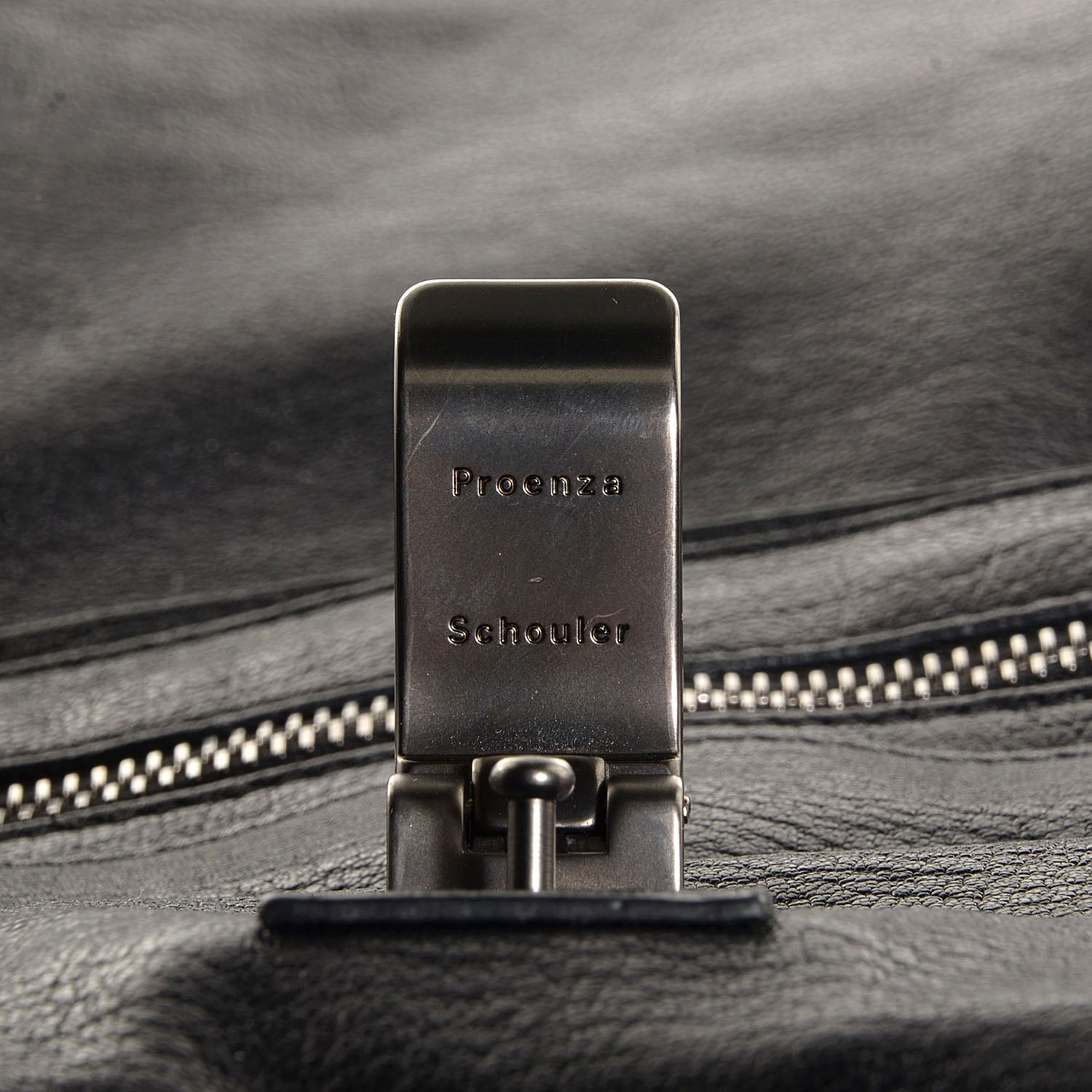 Proenza Schouler Lambskin Medium PS1 Satchel Black 6 of 13