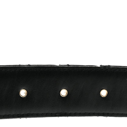 Chanel Calfskin Quilted CC Chain Belt 90 36 Black 5 of 5