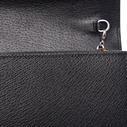 Gucci Calfskin Web Mini Dionysus Chain Wallet Black 11 of 15