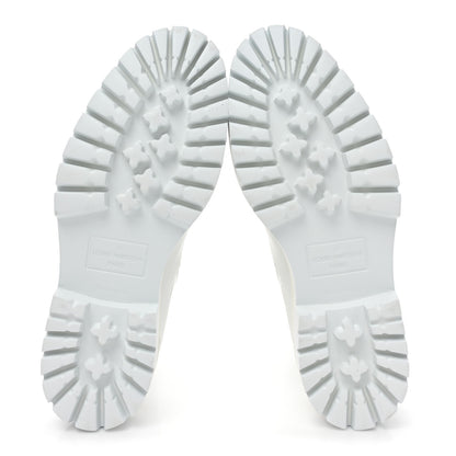 Louis Vuitton Rubber Monogram Embossed Neoprene Mens Landscape Ankle Boots 36.5 White 5 of 8