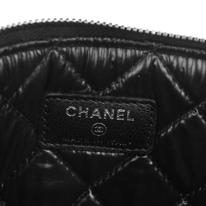 Chanel Caviar Quilted Medium Boy Cosmetic Case Black 6 of 7