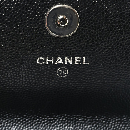 Chanel Caviar Quilted My Everything Clutch With Chain Black 6 of 12