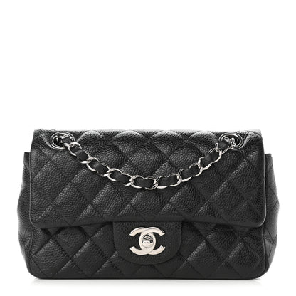 Chanel Caviar Quilted Mini Rectangular Flap Black 2 of 19