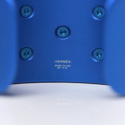 Hermes Aluminium Sunset Collier De Chien CDC Bracelet T2 Bleu Egee 3 of 4