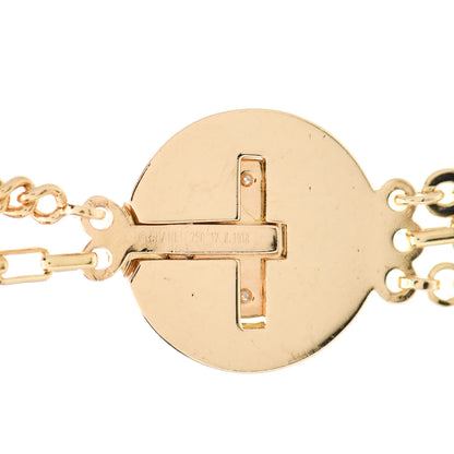 Chanel 18K Yellow Gold Diamond Camellia Comete Multi Chain Necklace 3 of 3