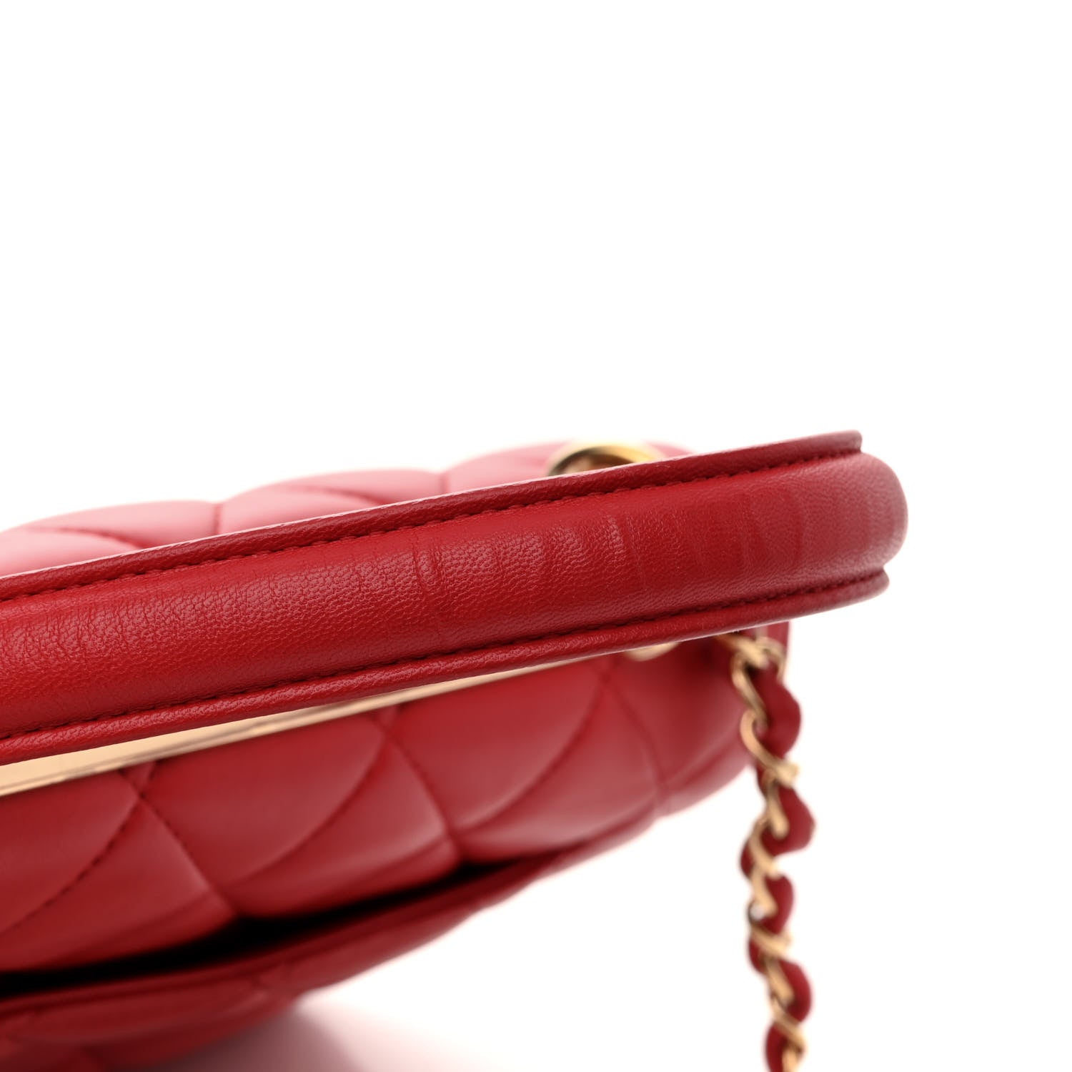 Chanel Lambskin Quilted Small Trendy CC Flap Dual Handle Bag Red 13 of 16