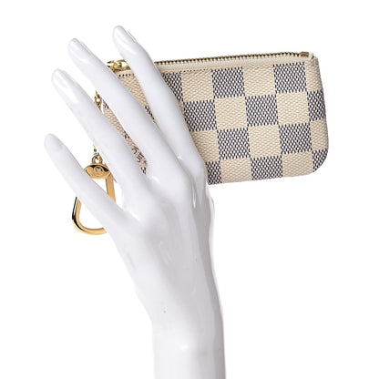 Louis Vuitton Damier Azur Key Pouch 2 of 6