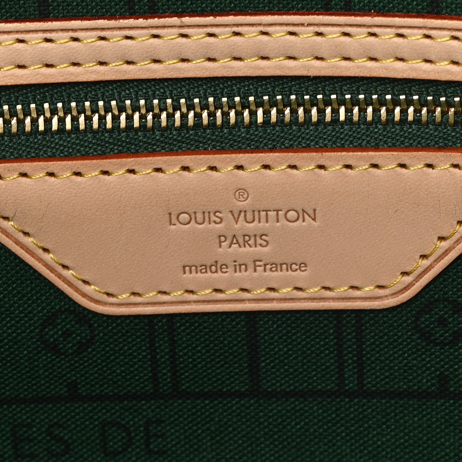 Louis Vuitton Monogram My LV Heritage Neverfull MM Ivory Vert 5 of 9