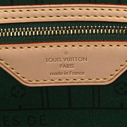 Louis Vuitton Monogram My LV Heritage Neverfull MM Ivory Vert 5 of 9