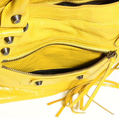 Balenciaga Agneau Classic Hardware City Curry 7 of 11