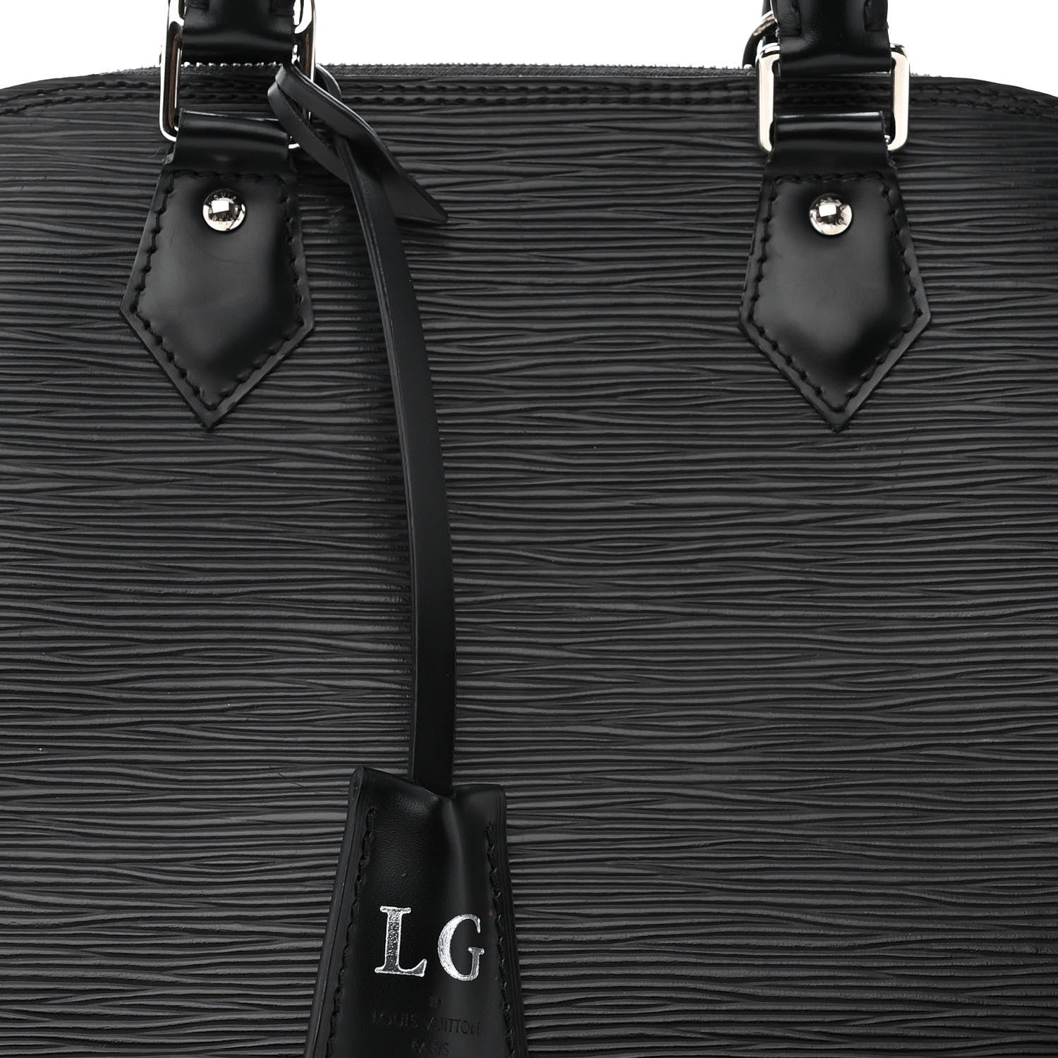 Louis Vuitton Epi Alma PM Black 8 of 12